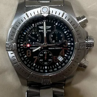 Breitling Avenger A73390 45mm Stainless steel Black