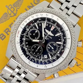 Breitling Bentley A25362 49mm Stainless steel Black