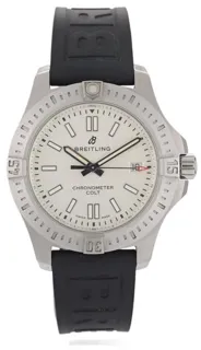 Breitling Colt A17313 41mm Stainless steel White