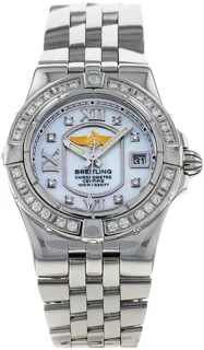 Breitling Galactic A71340 Stainless steel White