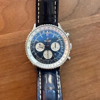 Breitling Navitimer AB0127211C1P1 46mm Stainless steel Blue