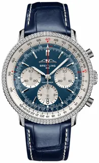 Breitling Navitimer B01 Chronograph AB0139631C1P1 41mm Stainless steel Blue