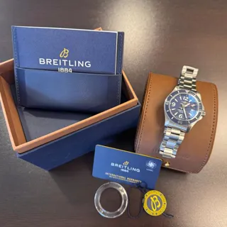 Breitling Superocean A17366D81C1A1 42mm Stainless steel Blue