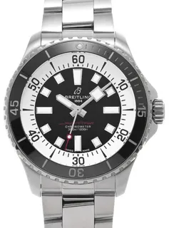 Breitling Superocean A17376211B1A1 44mm Stainless steel Black