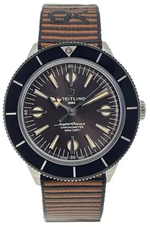 Breitling Superocean Heritage A10370 42mm Stainless steel Brown