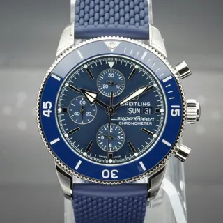 Breitling Superocean Heritage A13313161C1S1 44mm Stainless steel Blue