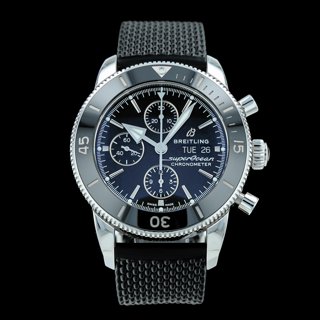 Breitling superoc A13313161C1S1 44mm Stainless steel Blue