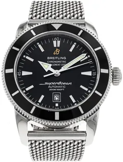 Breitling Superocean Heritage A17320 Stainless steel Black