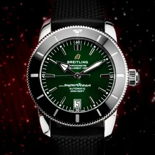 Breitling Superocean Heritage AB2010121L1S1 42mm Stainless steel Green