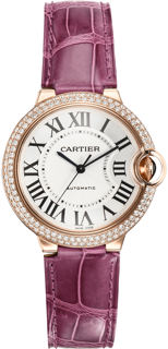 Cartier Ballon Bleu WJBB0009 36mm Rose gold White