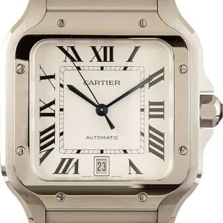 Cartier Santos de Cartier WSSA0018 40mm Stainless steel Silver