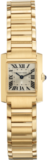 Cartier Tank Française WGTA0114 Yellow gold Silver