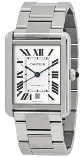 Cartier Tank Solo XL W5200028 40mm Stainless steel Silver