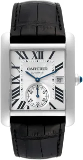 Cartier Tank W5330003 Stainless steel Silver