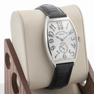 Franck Muller Cintree Curvex 2851 S6 PT Platinum Silver