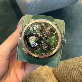 Greubel Forsey GMT GMT Titanium Green