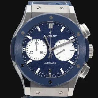 Hublot Classic Fusion 45mm Titanium Blue