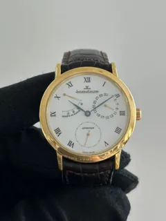 Jaeger-LeCoultre Gentilhomme Réserve de Marche 155.1.93 Yellow gold White