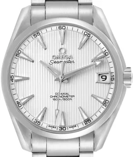 Omega Aqua Terra 231.10.39.21.02.001 38.5mm Stainless steel Silver