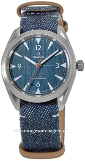 Omega Railmaster 220.12.40.20.03.001 Stainless steel Blue