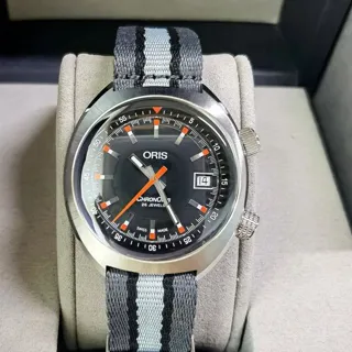 Oris Chronoris 01 733 7737 4054-07 5 19 24 39mm Stainless steel Black