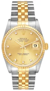 Rolex Datejust 36 16233 Stainless steel Champagne