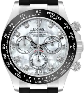 Rolex Daytona 116519LN 40mm White gold White