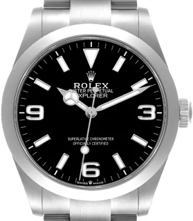 Rolex Explorer 224270 40mm Stainless steel Black