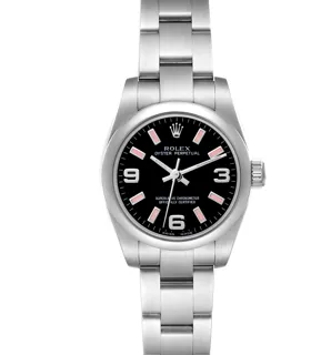 Rolex Oyster Perpetual 26 176200 Stainless steel Black