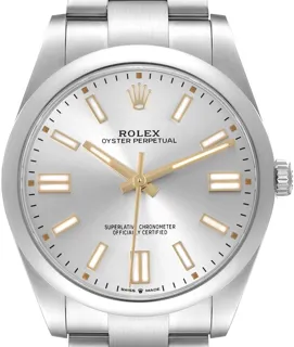 Rolex Oyster Perpetual 41 124300 Stainless steel Silver