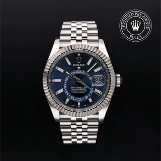 Rolex Sky-Dweller 326934 42mm Stainless steel Blue