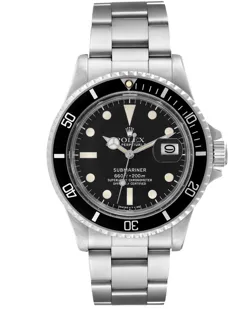 Rolex Submariner 1680 Stainless steel Black