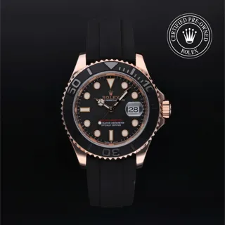 Rolex Yacht-Master 40 126655 40mm Rose gold Black