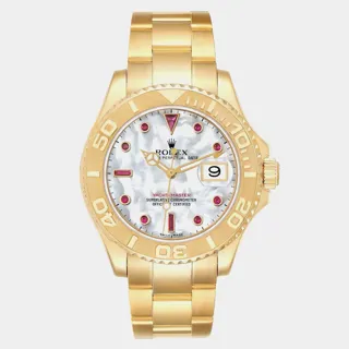 Rolex Yacht-Master 40 16628 40mm Yellow gold White