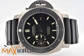 Panerai Submersible PAM 00389 47mm Ceramic and Titanium Black