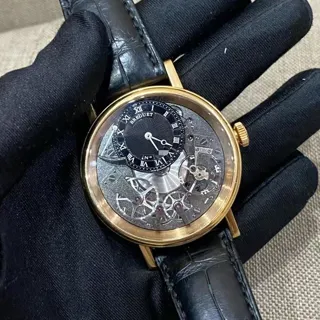 Breguet Tradition 7057br/g9/9w6 40mm Rose gold Black and Gray