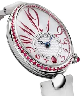 Breguet Reine de Naples 8918BB/5R/964/R00R 28.5mm White gold White