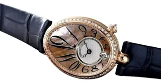 Breguet Reine de Naples 8918BR5T964D00D3L 28.5mm Rose gold Brown