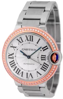 Cartier Ballon Bleu 36mm we902081 36mm Stainless steel Silver