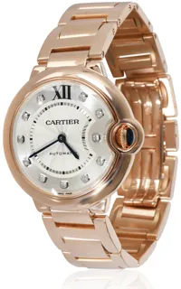 Cartier Ballon Bleu de Cartier we902026 36mm Rose gold Silver