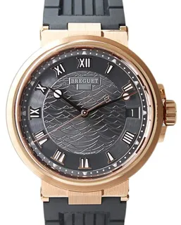 Breguet Marine 5517BR/G3/9ZU 40mm Rose gold Gray