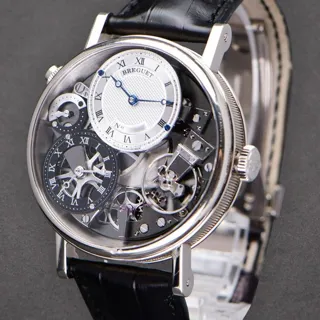 Breguet Tradition 7067bb/g1/9w6 40mm White gold Silver and Gray