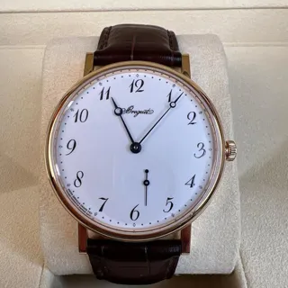 Breguet Classique 7147BR/29/9WU 40mm Rose gold White