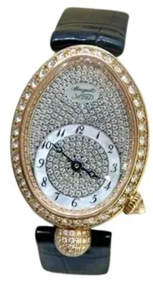 Breguet Reine de Naples 8928BR/8D/944/DD0D 25mm Rose gold White