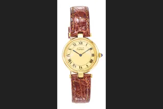 Cartier Must de Cartier 30mm Gold-plated Champagne