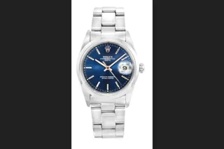 Rolex Oyster 12500 34mm Stainless steel Blue