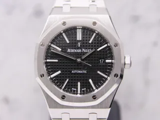 Audemars Piguet Royal Oak 15400ST.OO.1220ST.01 Stainless steel Black