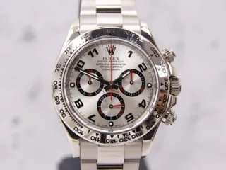 Rolex Daytona 116509-0001 White gold Silver