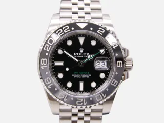 Rolex GMT-Master II 126710GRNR-0003 Stainless steel Black