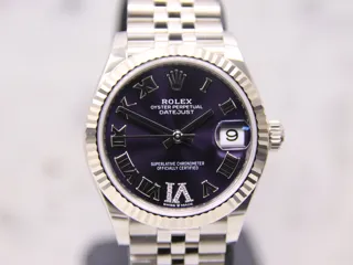 Rolex Datejust 278274-0026 White gold and Stainless steel Purple